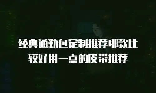经典通勤包定制推荐哪款比较好用一点的皮带推荐