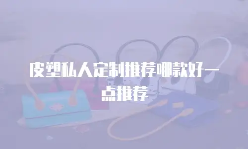 皮塑私人定制推荐哪款好一点推荐