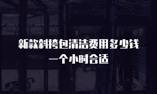 新款斜挎包清洁费用多少钱一个小时合适