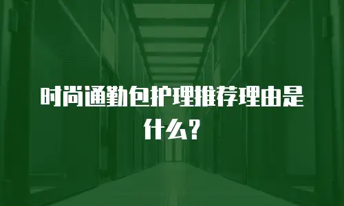 时尚通勤包护理推荐理由是什么？