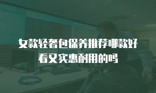 女款轻奢包保养推荐哪款好看又实惠耐用的吗