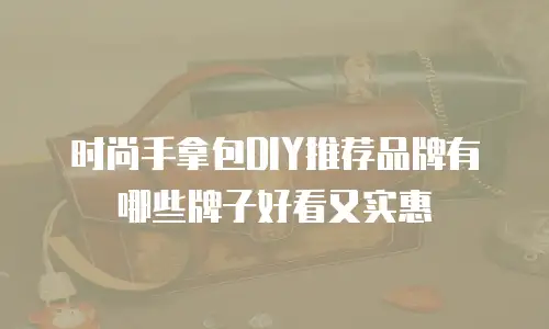 时尚手拿包DIY推荐品牌有哪些牌子好看又实惠