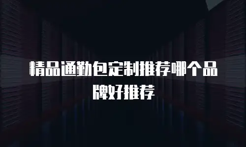 精品通勤包定制推荐哪个品牌好推荐