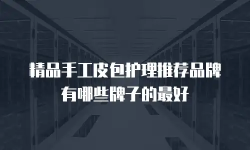 精品手工皮包护理推荐品牌有哪些牌子的最好