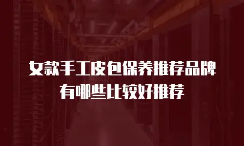 女款手工皮包保养推荐品牌有哪些比较好推荐