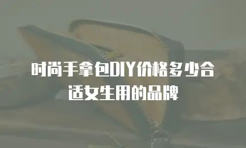时尚手拿包DIY价格多少合适女生用的品牌