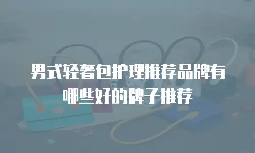 男式轻奢包护理推荐品牌有哪些好的牌子推荐