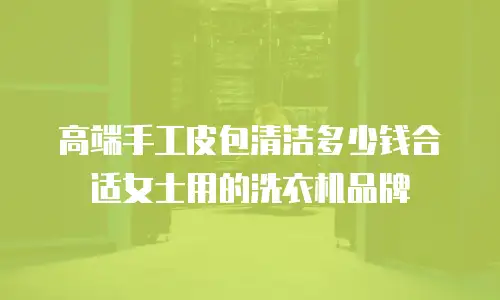 高端手工皮包清洁多少钱合适女士用的洗衣机品牌