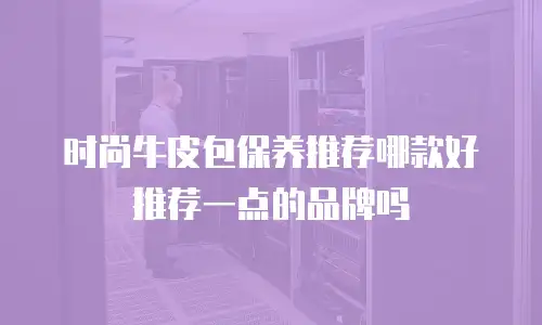 时尚牛皮包保养推荐哪款好推荐一点的品牌吗