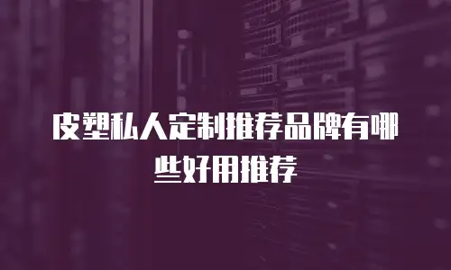 皮塑私人定制推荐品牌有哪些好用推荐