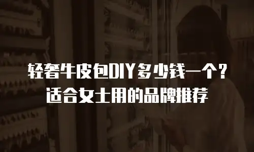 轻奢牛皮包DIY多少钱一个？适合女士用的品牌推荐