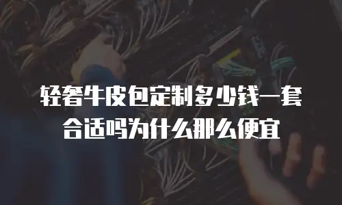 轻奢牛皮包定制多少钱一套合适吗为什么那么便宜