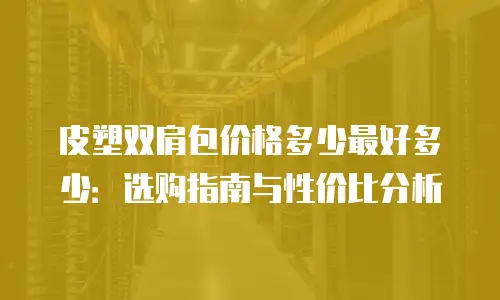 皮塑双肩包价格多少最好多少：选购指南与性价比分析