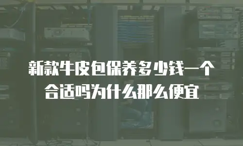新款牛皮包保养多少钱一个合适吗为什么那么便宜