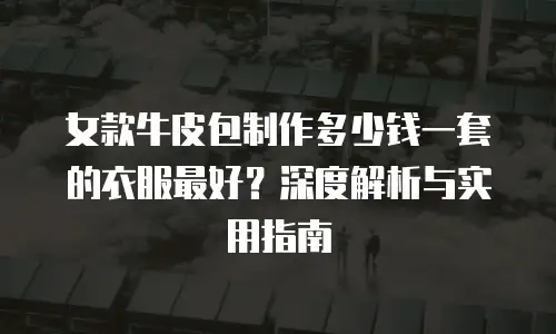 女款牛皮包制作多少钱一套的衣服最好？深度解析与实用指南
