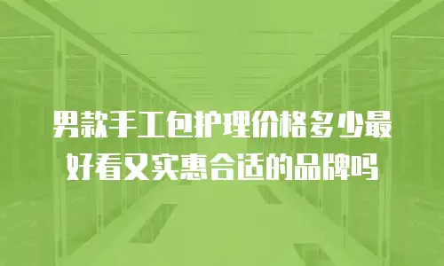 男款手工包护理价格多少最好看又实惠合适的品牌吗
