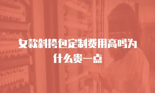 女款斜挎包定制费用高吗为什么贵一点
