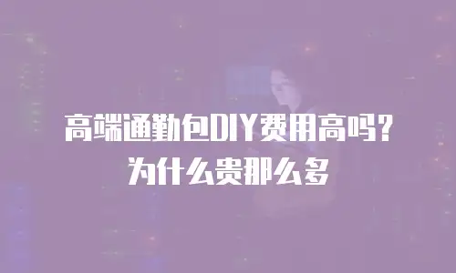 高端通勤包DIY费用高吗？为什么贵那么多