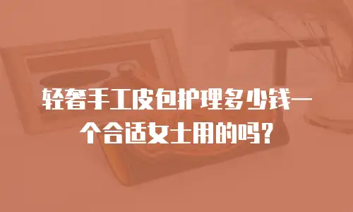 轻奢手工皮包护理多少钱一个合适女士用的吗？