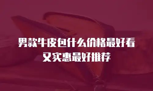 男款牛皮包什么价格最好看又实惠最好推荐