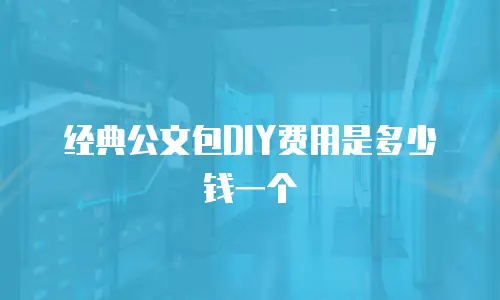 经典公文包DIY费用是多少钱一个