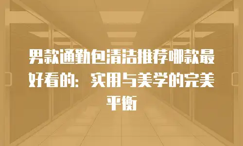 男款通勤包清洁推荐哪款最好看的：实用与美学的完美平衡