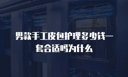 男款手工皮包护理多少钱一套合适吗为什么