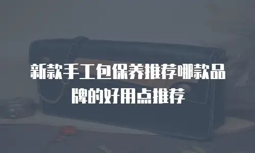 新款手工包保养推荐哪款品牌的好用点推荐