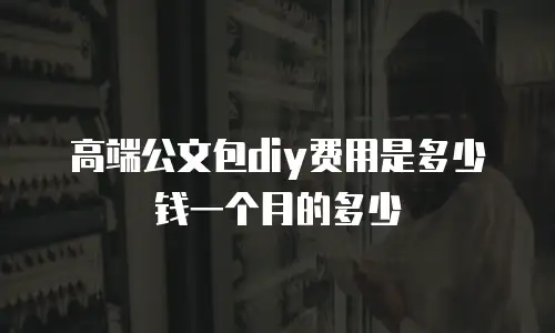 高端公文包diy费用是多少钱一个月的多少