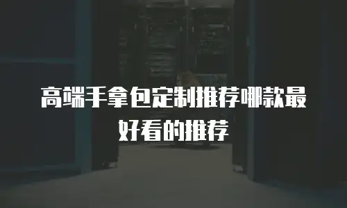 高端手拿包定制推荐哪款最好看的推荐
