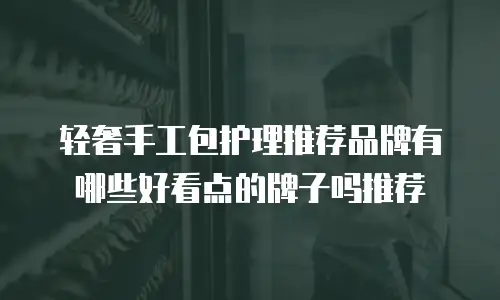 轻奢手工包护理推荐品牌有哪些好看点的牌子吗推荐
