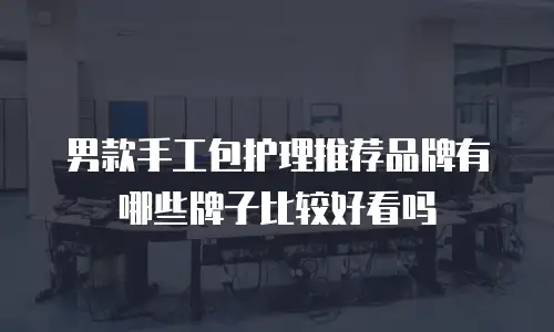 男款手工包护理推荐品牌有哪些牌子比较好看吗