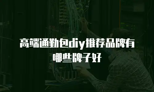 高端通勤包diy推荐品牌有哪些牌子好