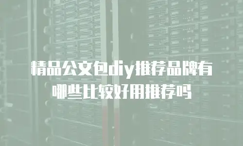 精品公文包diy推荐品牌有哪些比较好用推荐吗