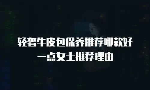 轻奢牛皮包保养推荐哪款好一点女士推荐理由