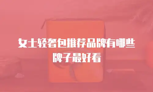 女士轻奢包推荐品牌有哪些牌子最好看