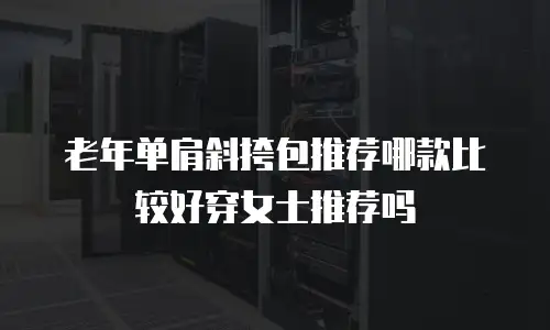 老年单肩斜挎包推荐哪款比较好穿女士推荐吗