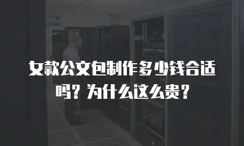 女款公文包制作多少钱合适吗？为什么这么贵？
