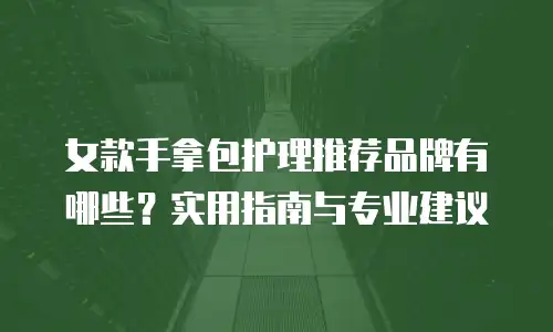 女款手拿包护理推荐品牌有哪些？实用指南与专业建议