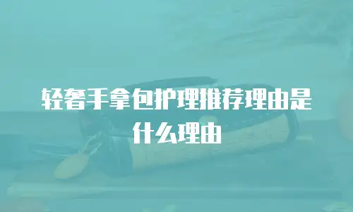 轻奢手拿包护理推荐理由是什么理由