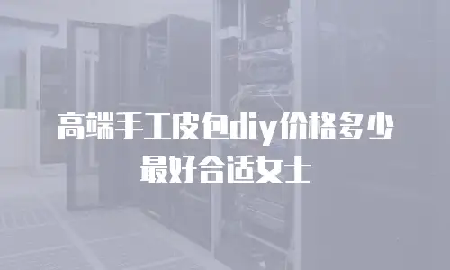 高端手工皮包diy价格多少最好合适女士