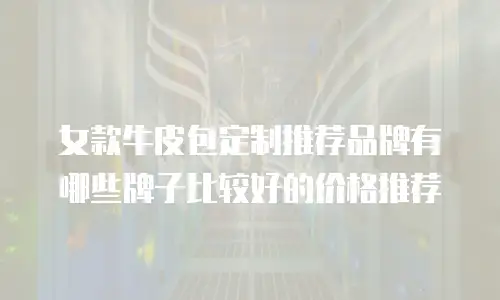 女款牛皮包定制推荐品牌有哪些牌子比较好的价格推荐