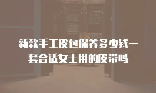 新款手工皮包保养多少钱一套合适女士用的皮带吗