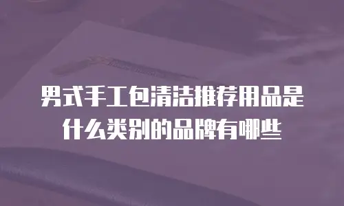 男式手工包清洁推荐用品是什么类别的品牌有哪些