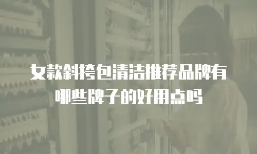 女款斜挎包清洁推荐品牌有哪些牌子的好用点吗