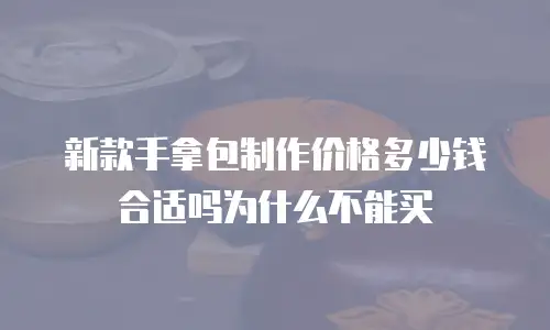 新款手拿包制作价格多少钱合适吗为什么不能买