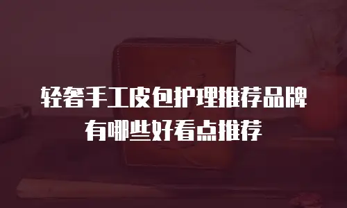 轻奢手工皮包护理推荐品牌有哪些好看点推荐