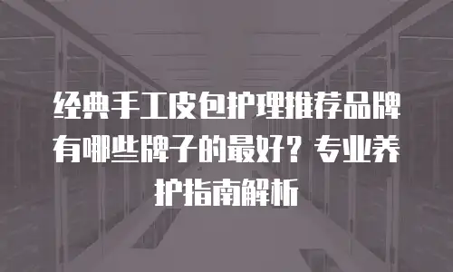 经典手工皮包护理推荐品牌有哪些牌子的最好？专业养护指南解析