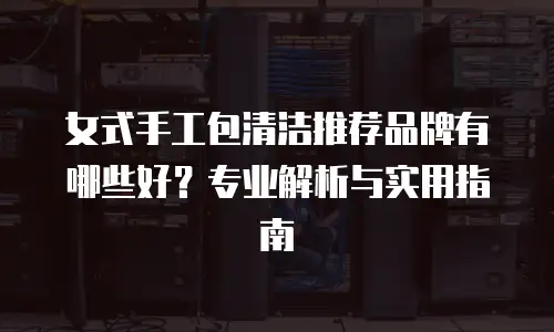 女式手工包清洁推荐品牌有哪些好？专业解析与实用指南