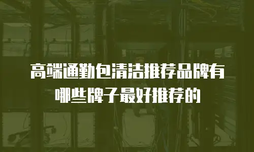 高端通勤包清洁推荐品牌有哪些牌子最好推荐的